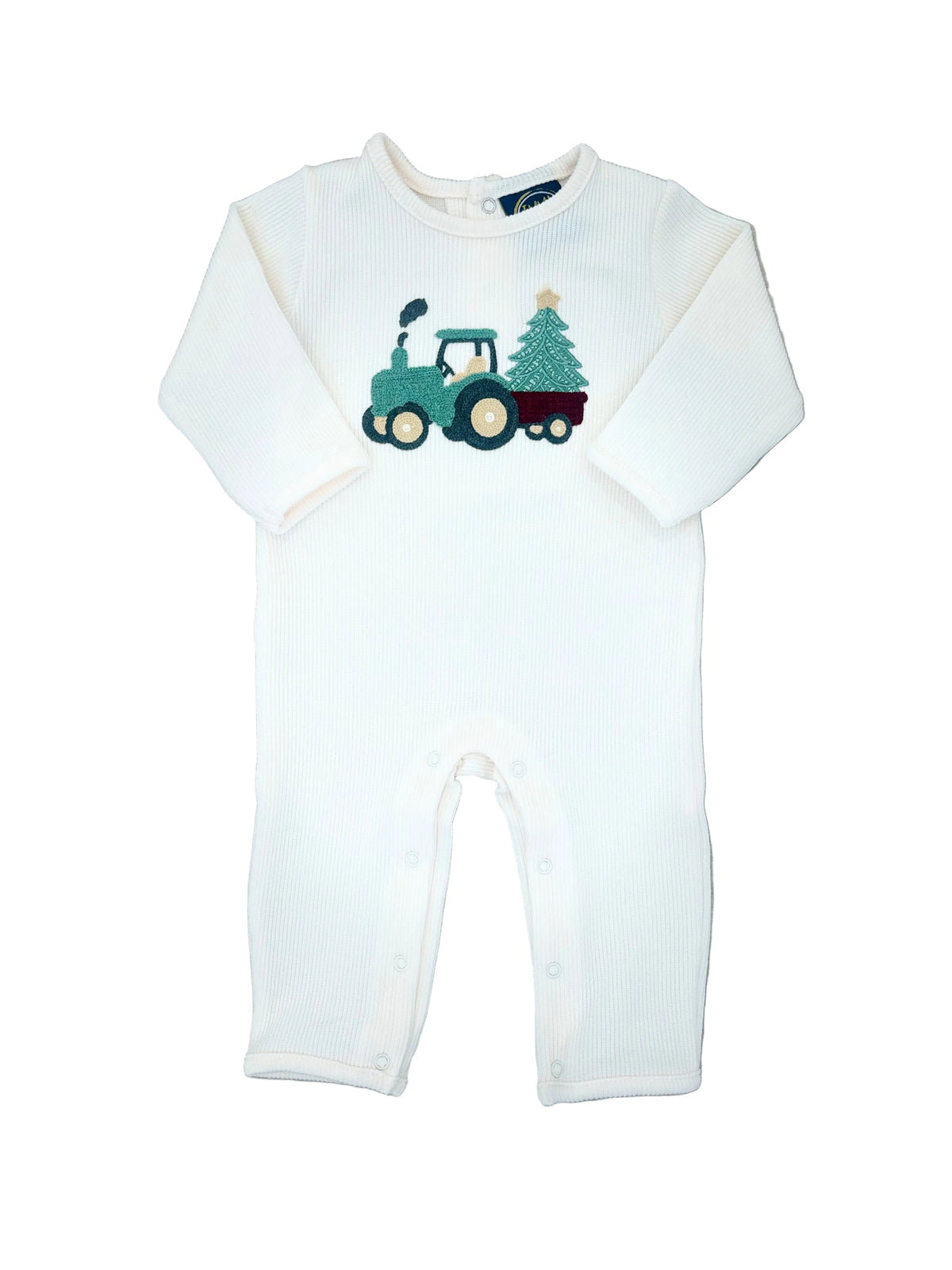 Christmas Tractor Romper