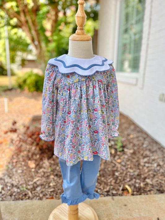 Bridgette Floral Pant Set