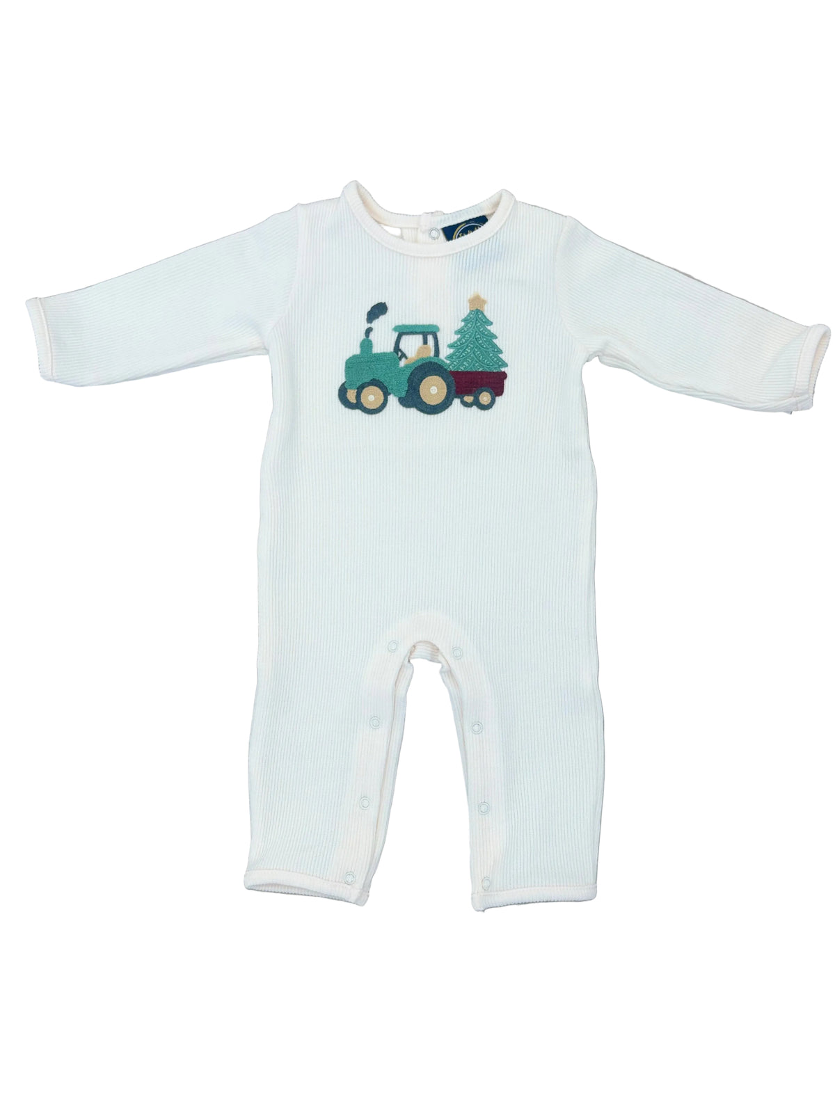 Christmas Tractor Romper