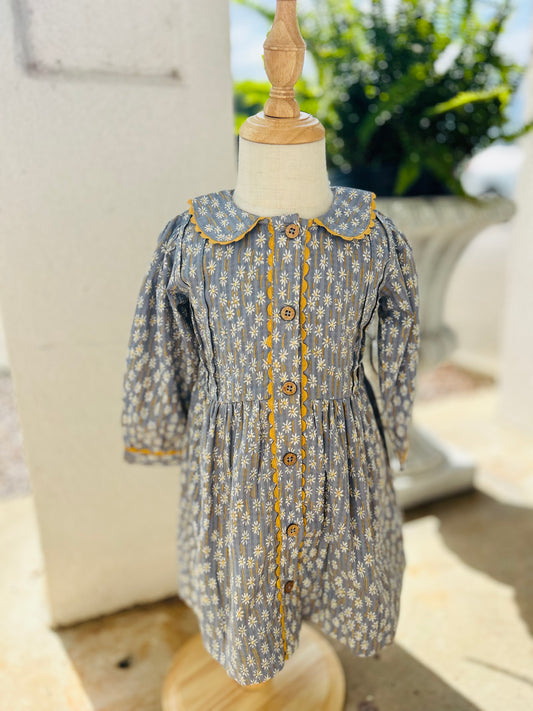 Whispering Floral Printed Dress