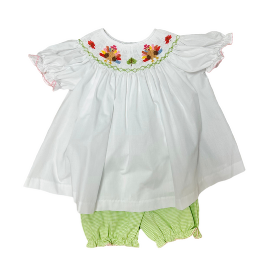Tina Turkey Bloomer Set