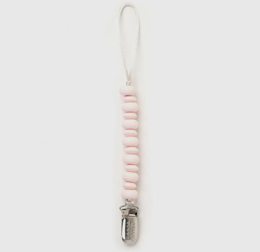 Pink Pacifier Clip