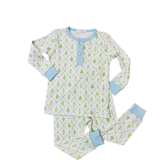 Cole’s Christmas Trees Pajama Set