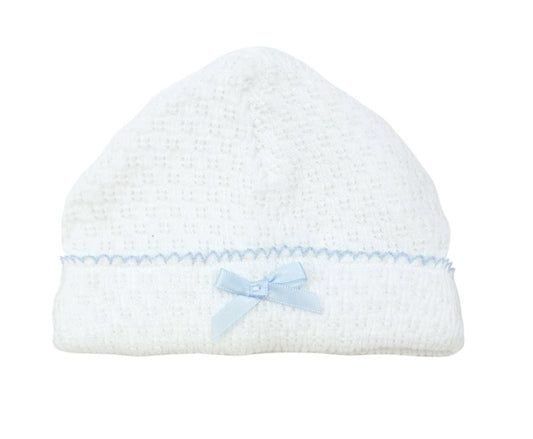 Paty Saylor Beanie White/Blue