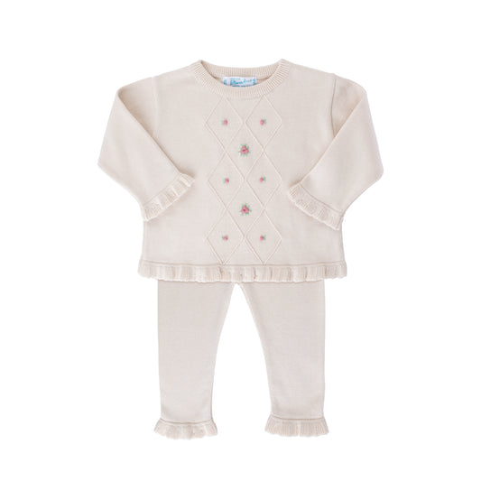 Rosebud sweater and pants set