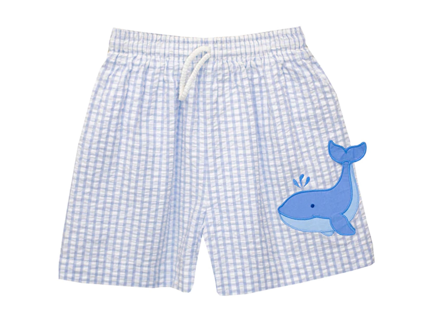 Wally Whale Swim Trunks