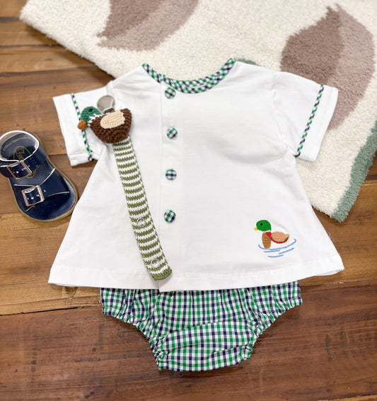 Riley Mallard Diaper Set