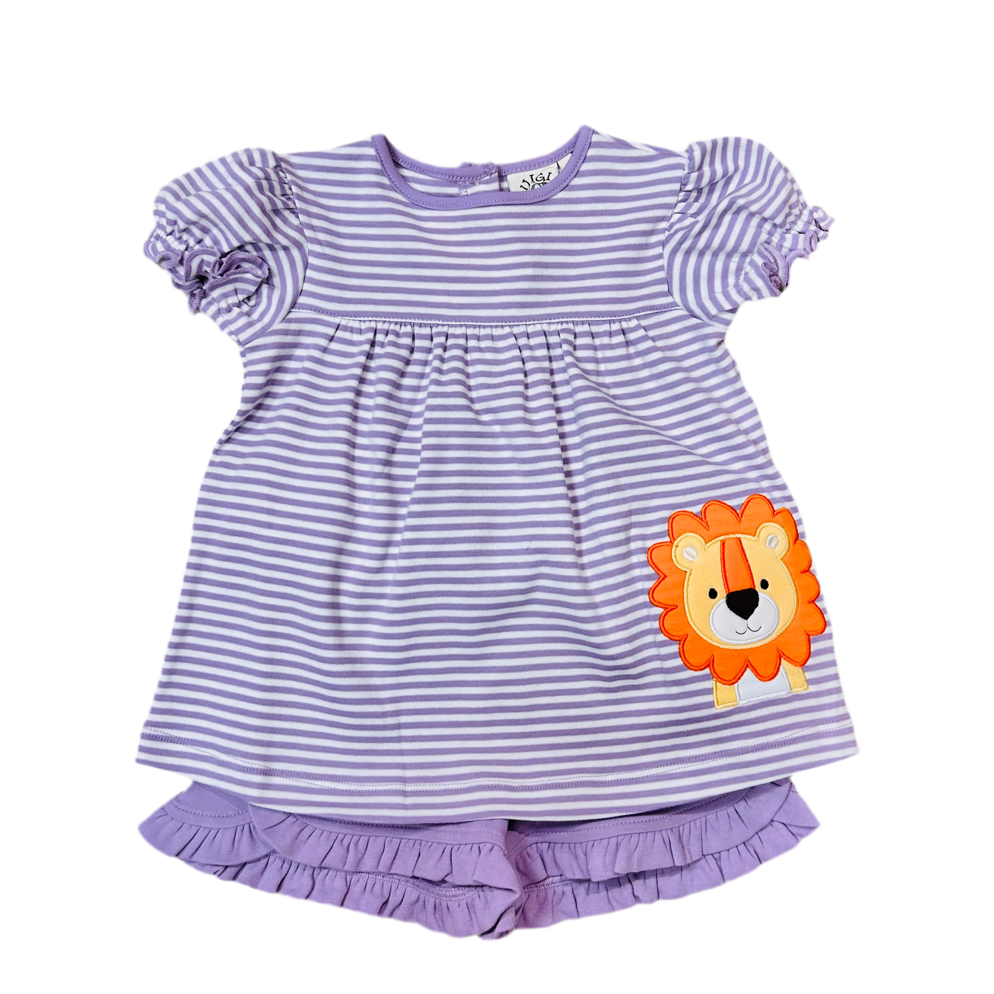 Una Lion Shorts Set