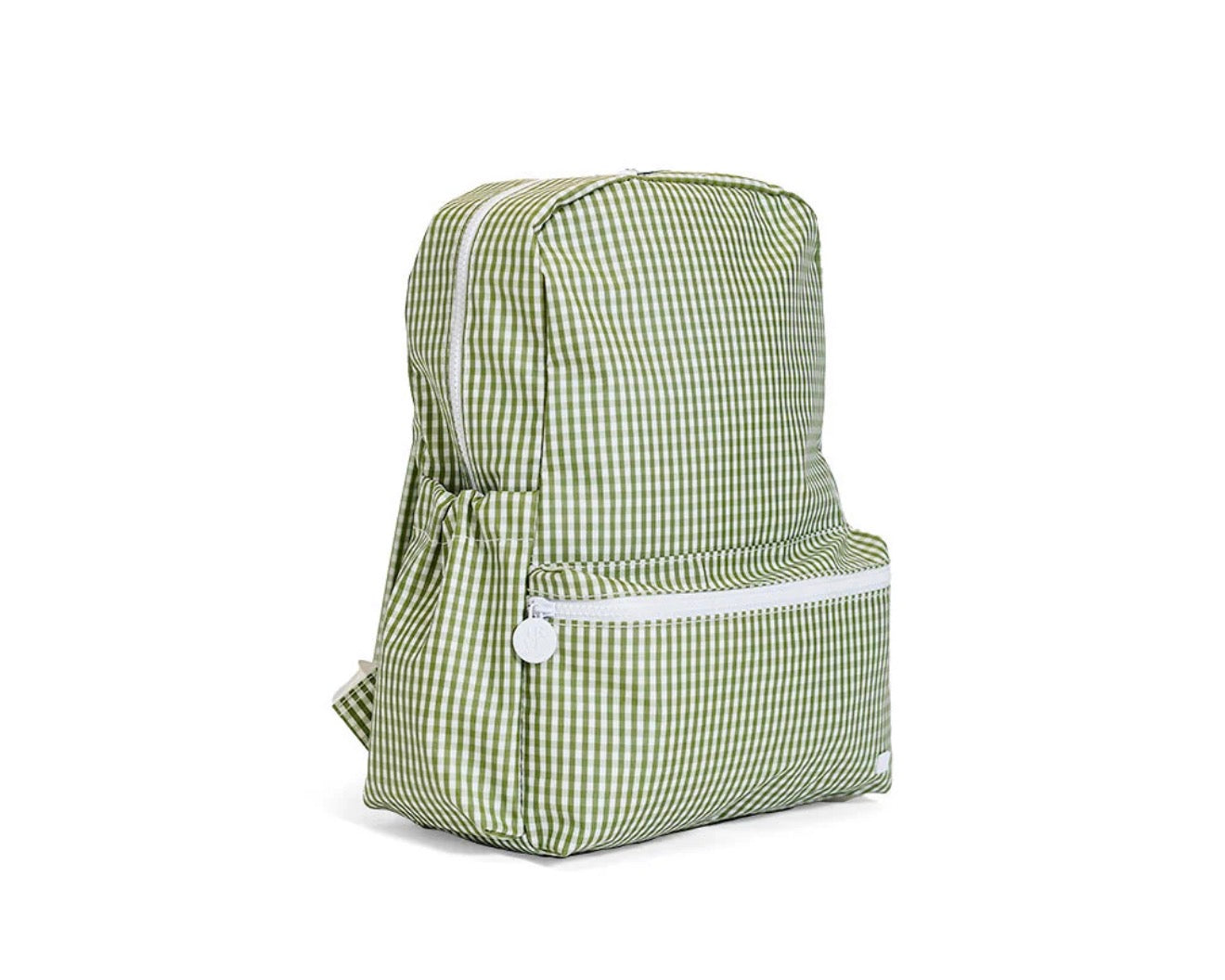 TRVL Gingham Moss Backpack