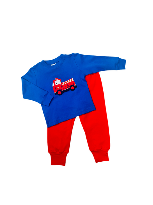 Firetruck Pant Set