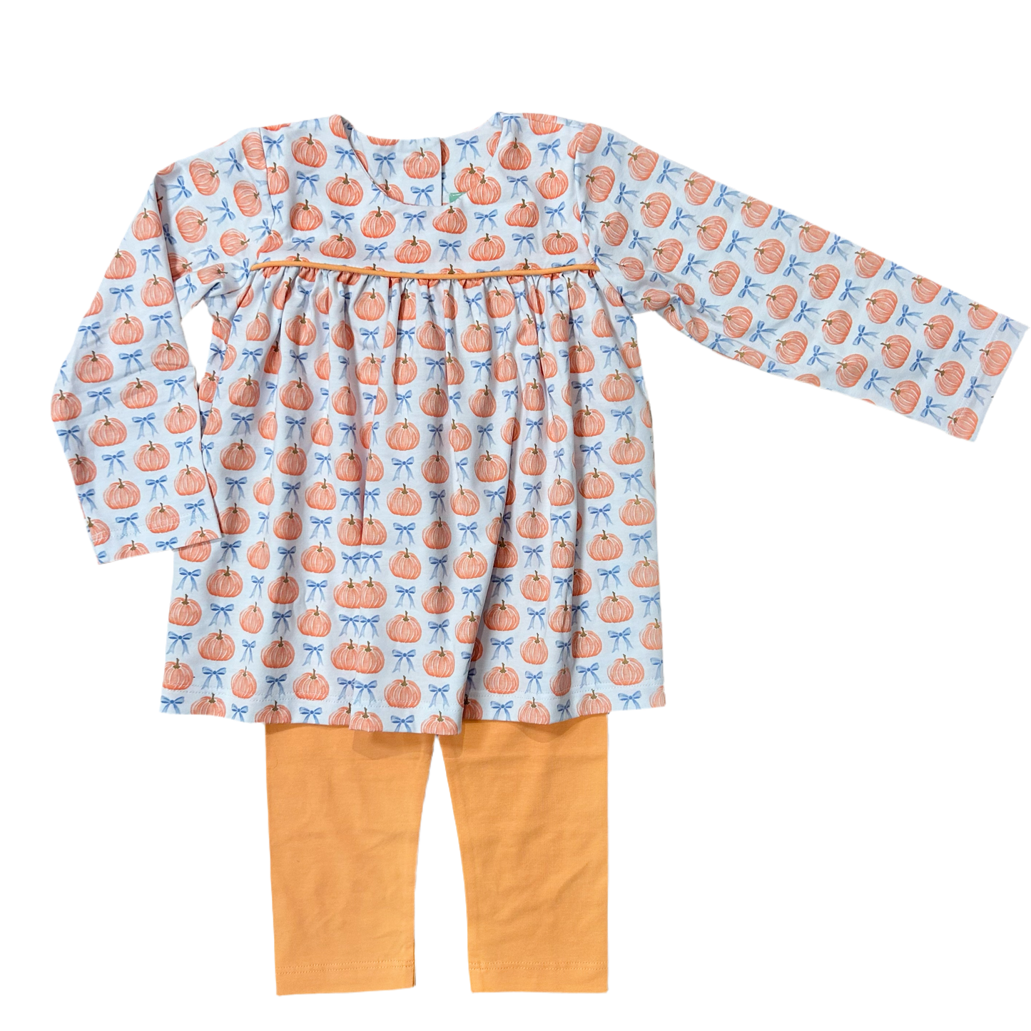 Sophia Pumpkins & Bows Leggings Set