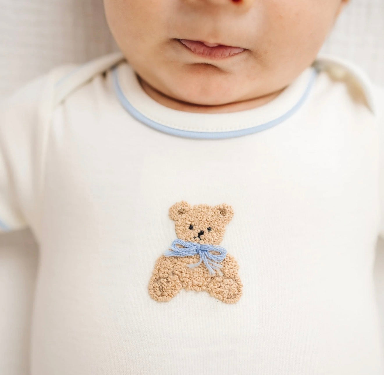 Bear Hugs Bodysuit - Sky