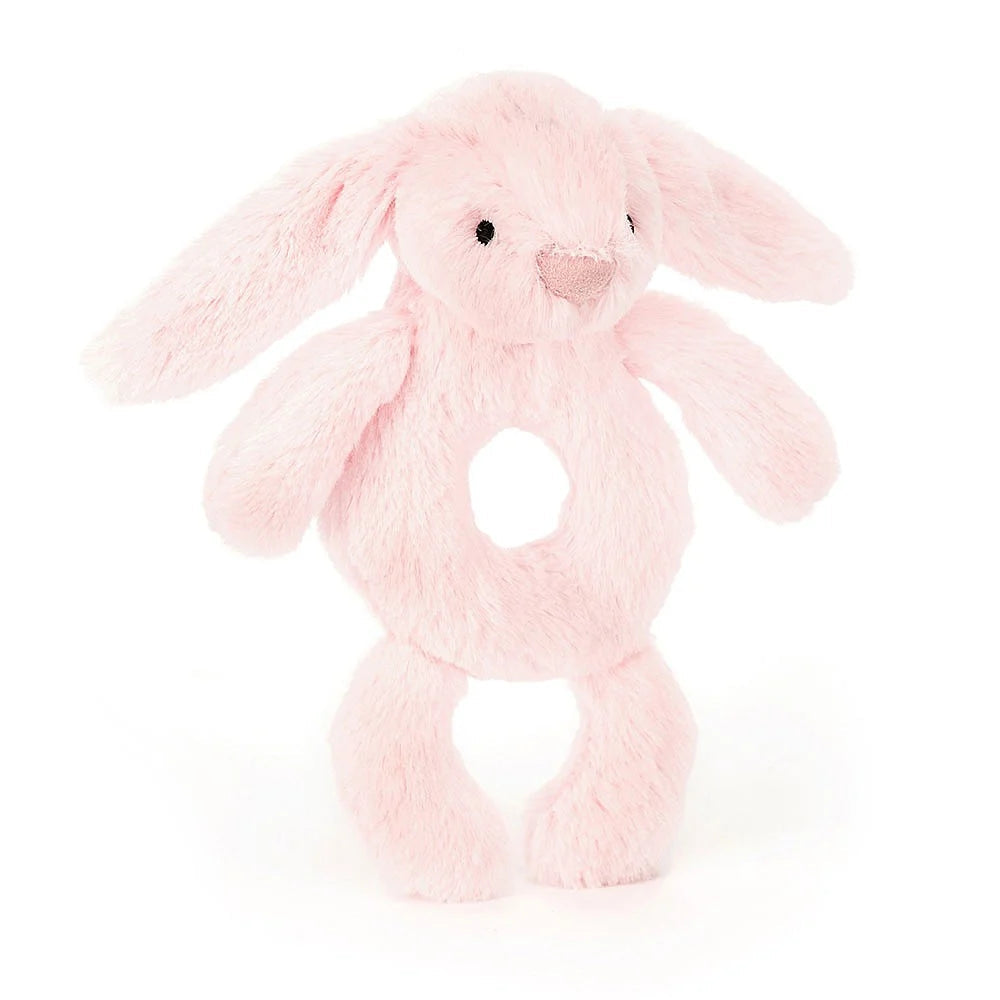 Bashful Bunny Pink Rattle