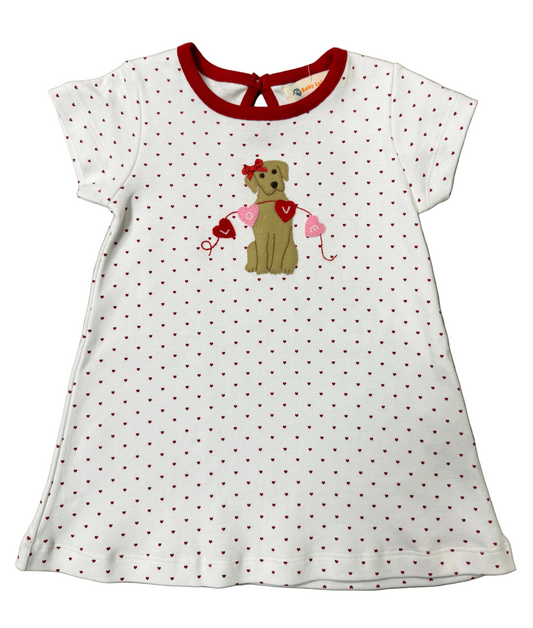 Doggy Heart Banner Dress