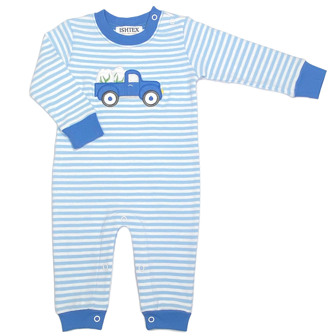 Burke's Cotton Truck Romper