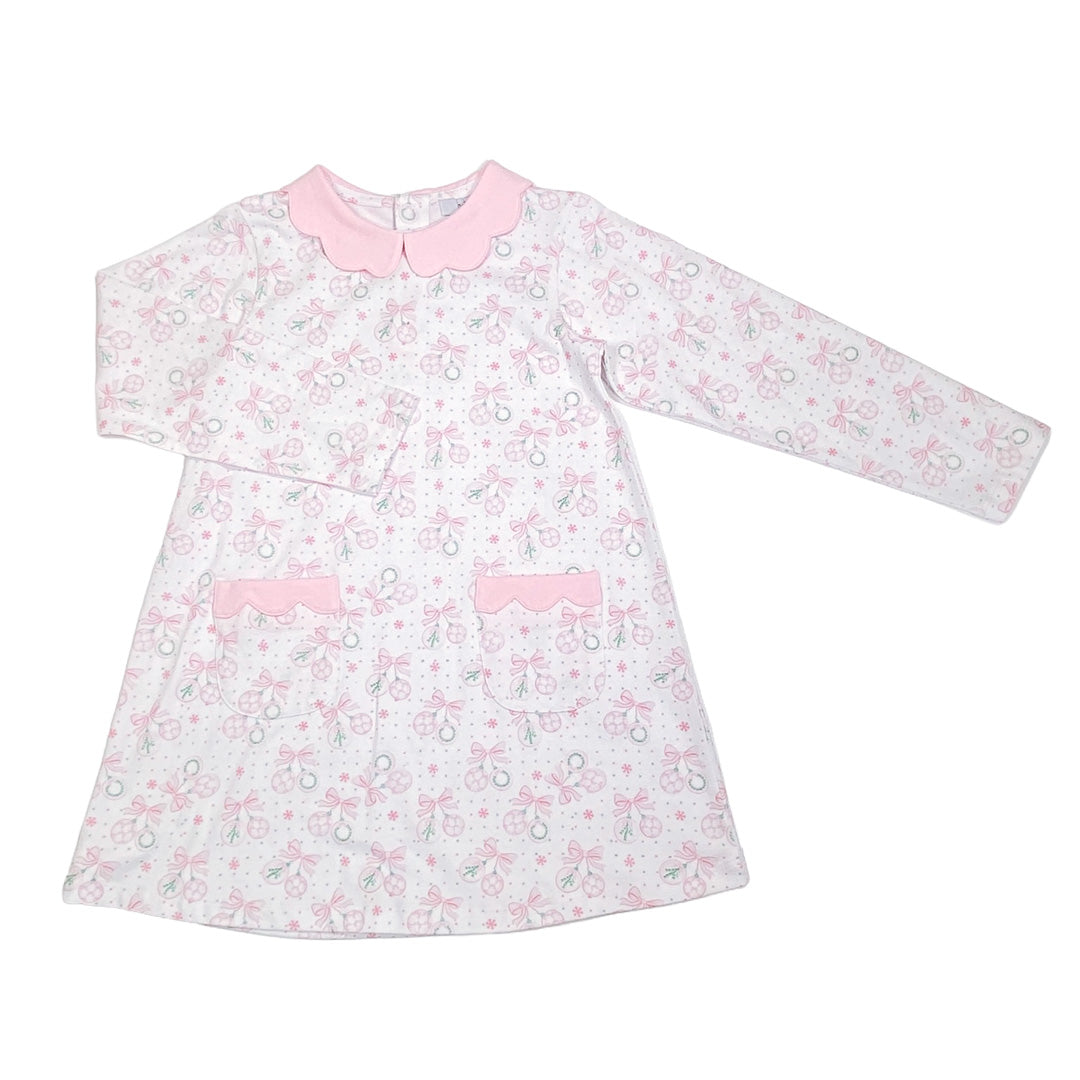 Pink Ornaments Dress