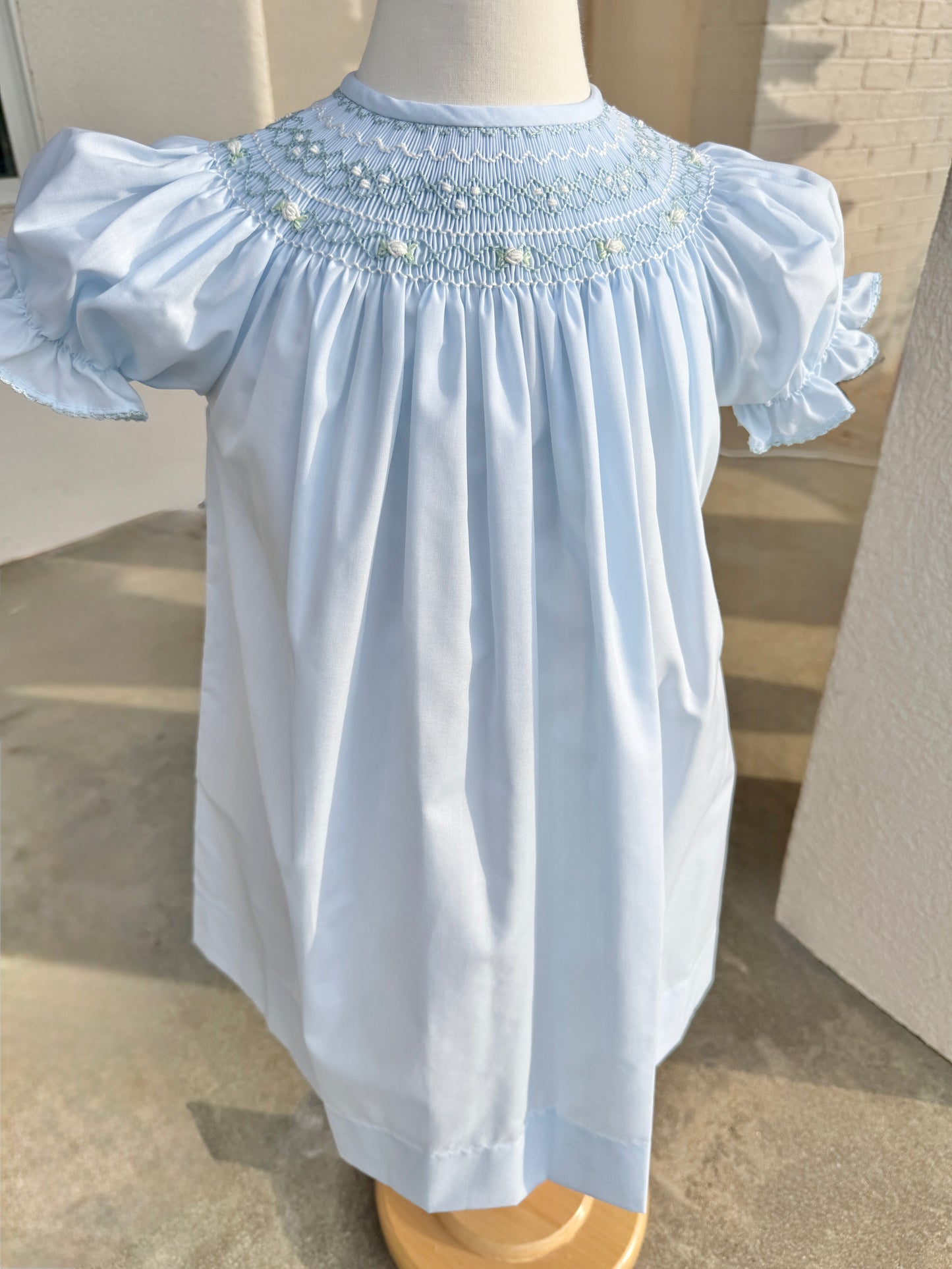 Blaire's Smocked Bishop Dress