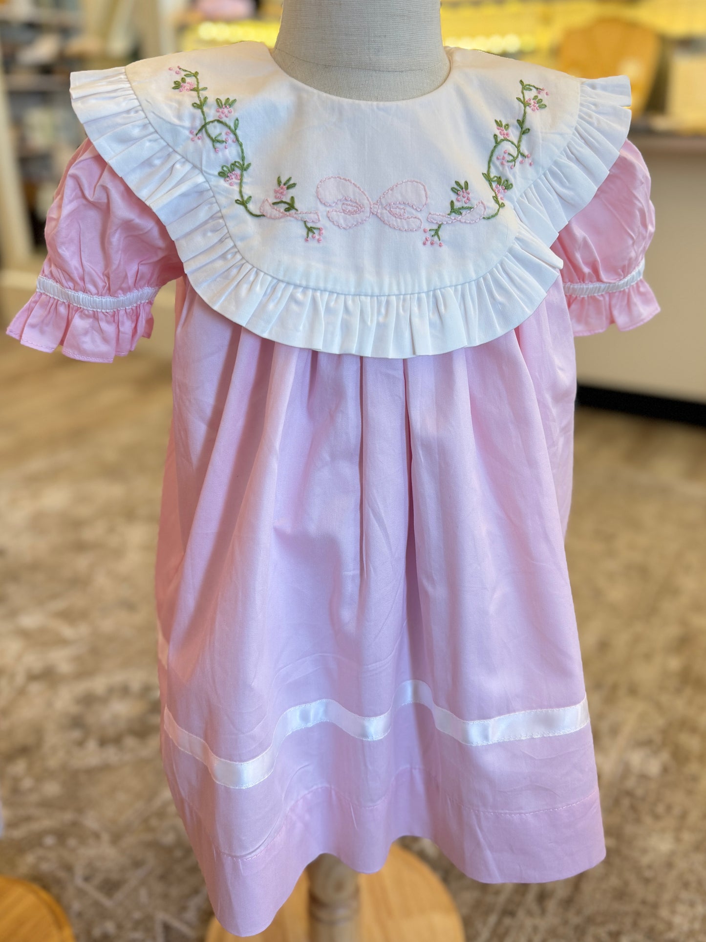 Beatrice Bib Collar Dress