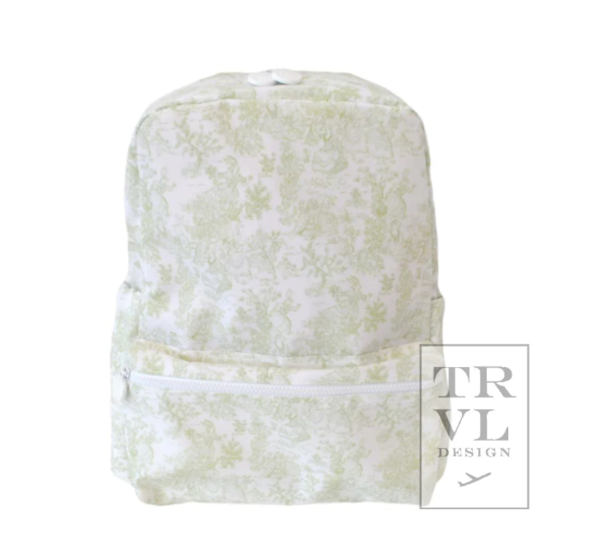 TRVL Bunny Toile Backpack - Sage