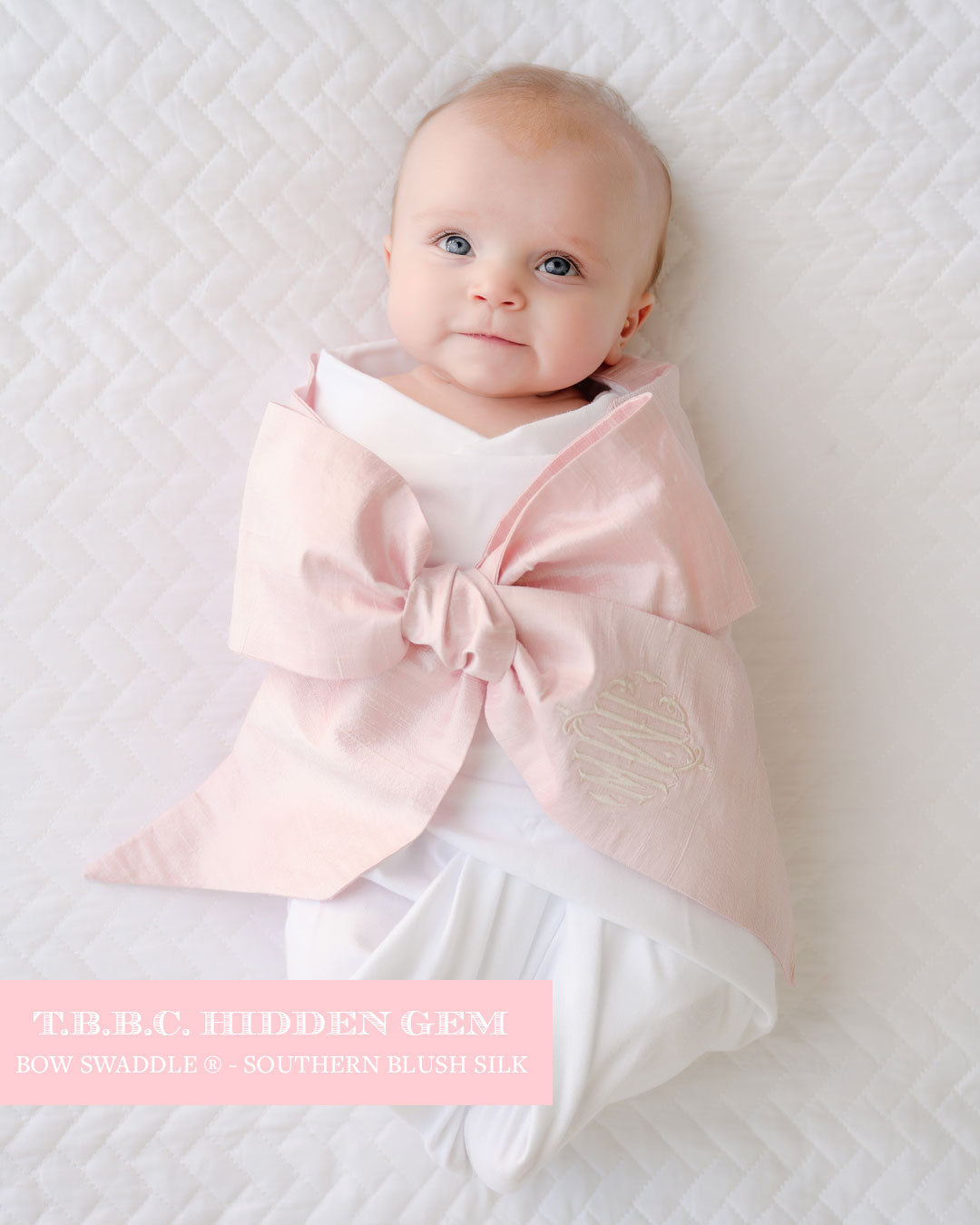 Beaufort Bonnet Bow Swaddle #1053,1123