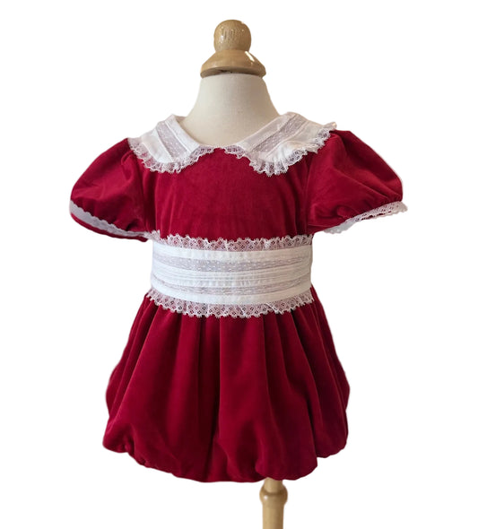 Red Velvet Sash Bubble