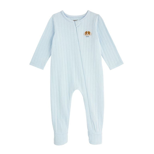 French Knot Puppy Sleeper/Footie