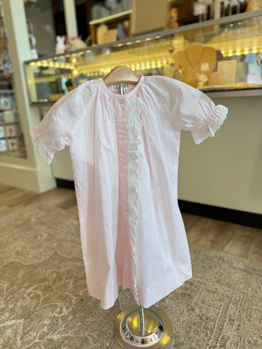 Baby Classic Pink Ruffle Daygown