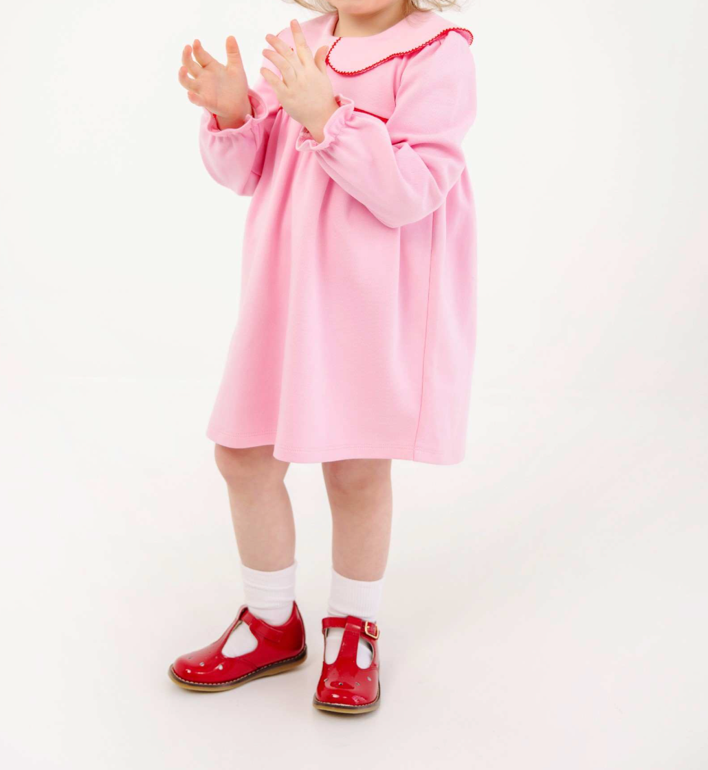 Pink Maude's Long Sleeve Dress