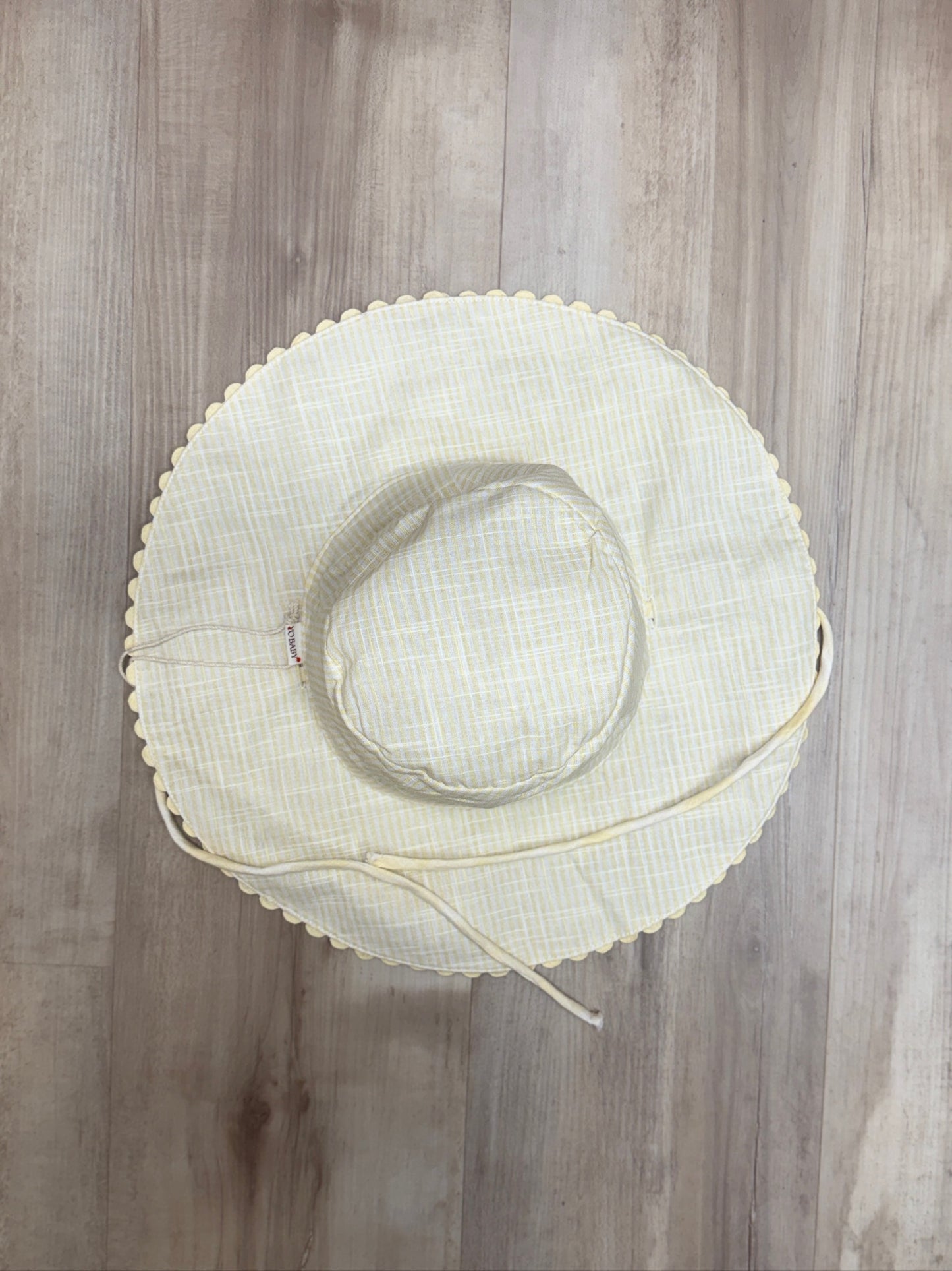 Yellow Linen Hat