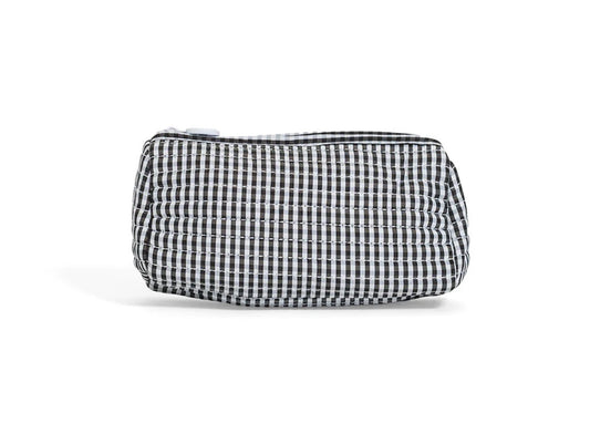 TRVL Quilted Black Pochette Bag