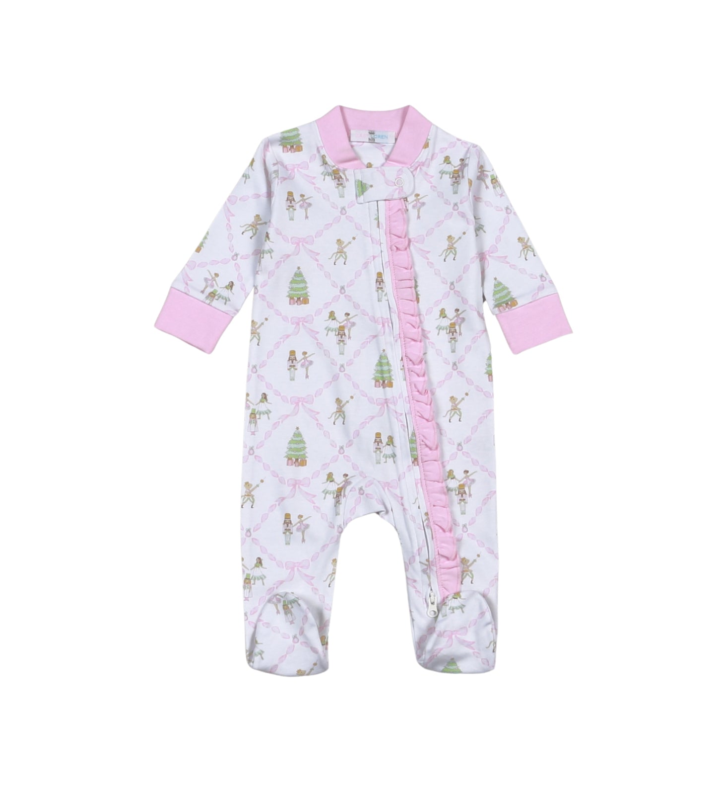 Nutcracker Suite Zipper Footie