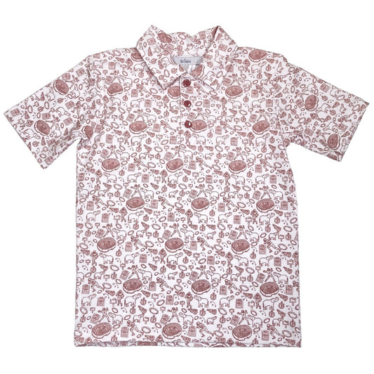 Football Polo Crimson