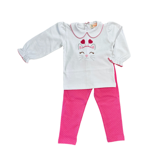 Ella’s Kitty Pant Set