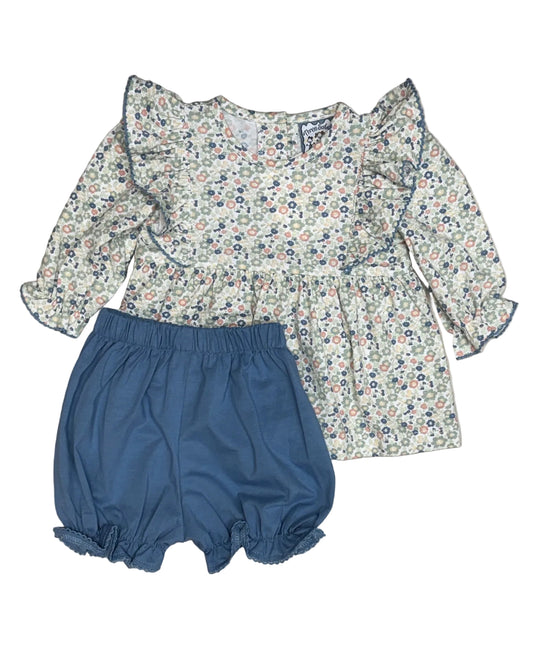 Vintage Ditsy Bloomer Set