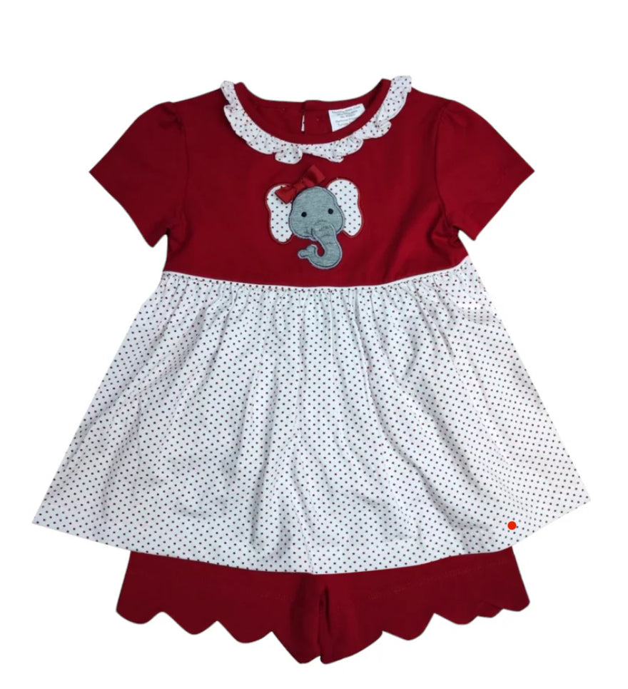 Crimson Tide Shorts Set