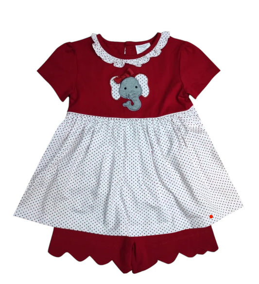 Crimson Tide Shorts Set