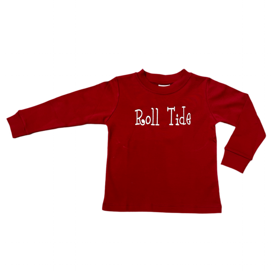 Roll Tide Squiggles Longsleeve Tee