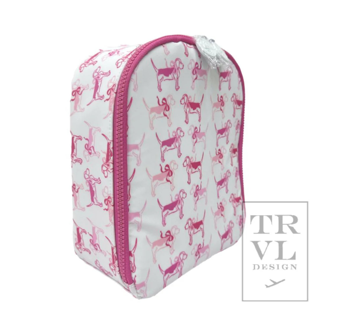 TRVL Pink Puppy Lunchbox