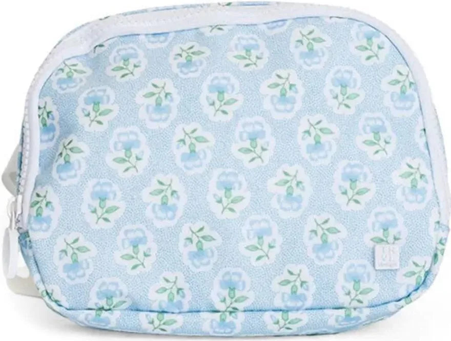 TRVL Blue Petit Fleur Crossbody Bag