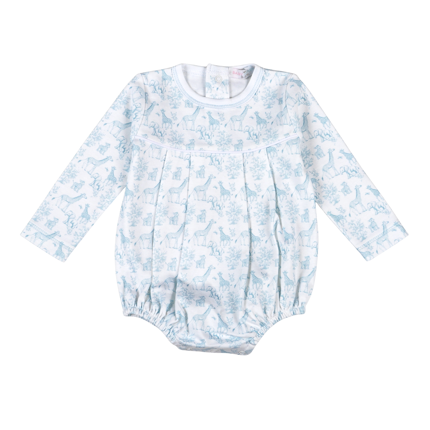 Baby Safari Blue Bubble