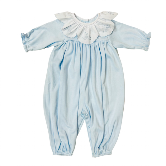 Brooklyn Blue Bow Longall