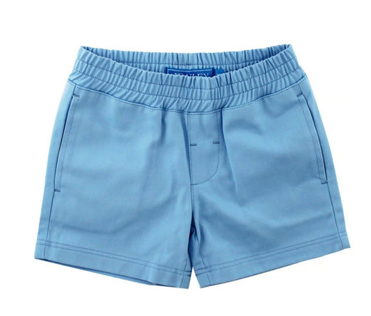 Seaside Pull On Short- Harbor Blue