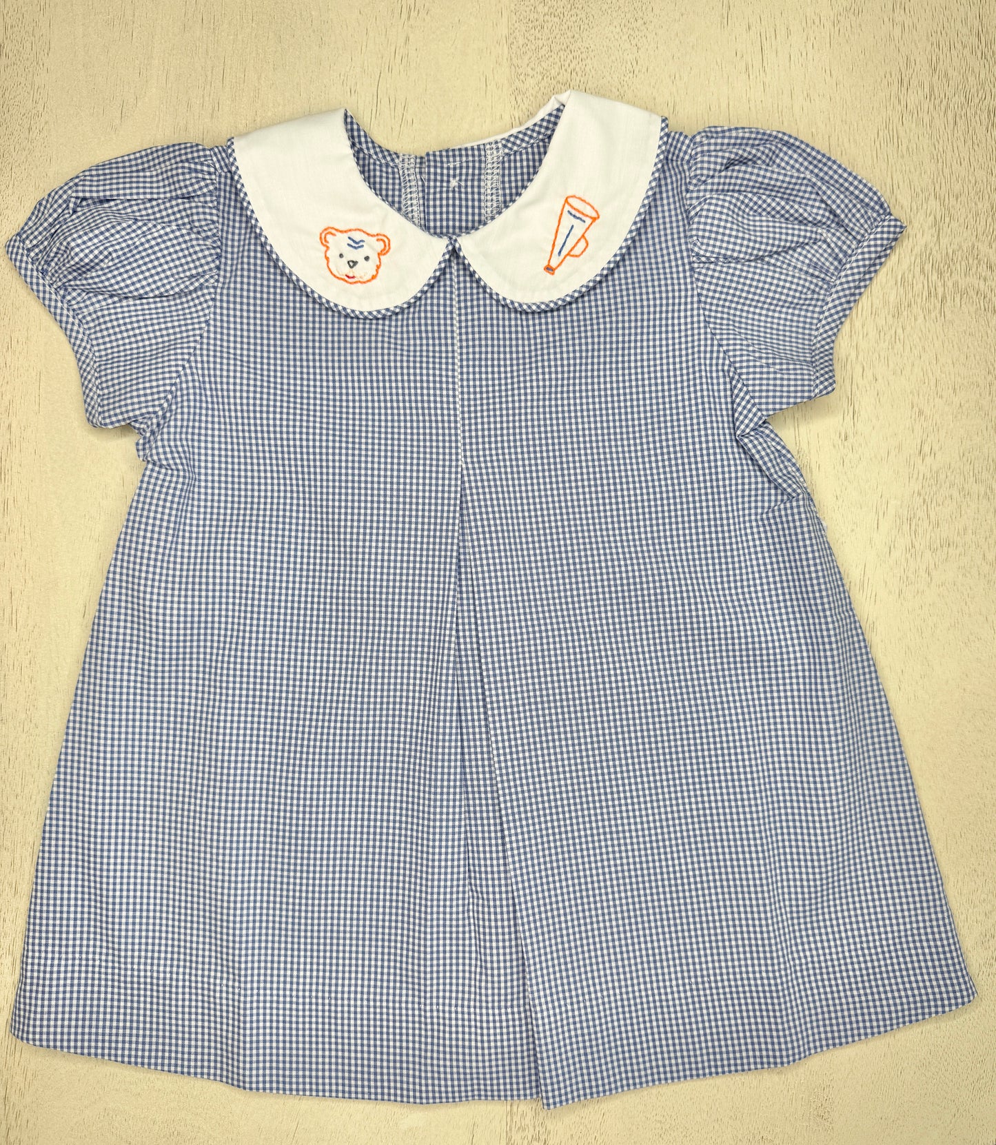 Navy Gingham Aubie Dress