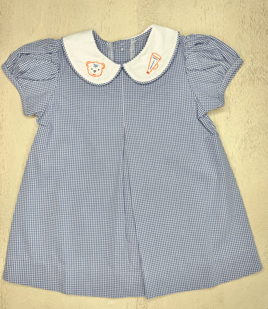 Navy Gingham Aubie Dress