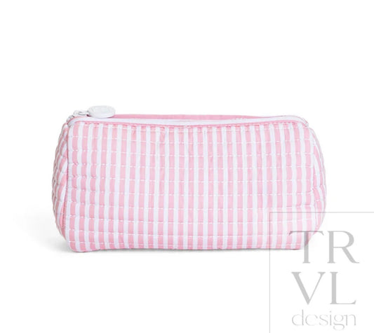 TRVL Pochette Quilted Dusty Rose