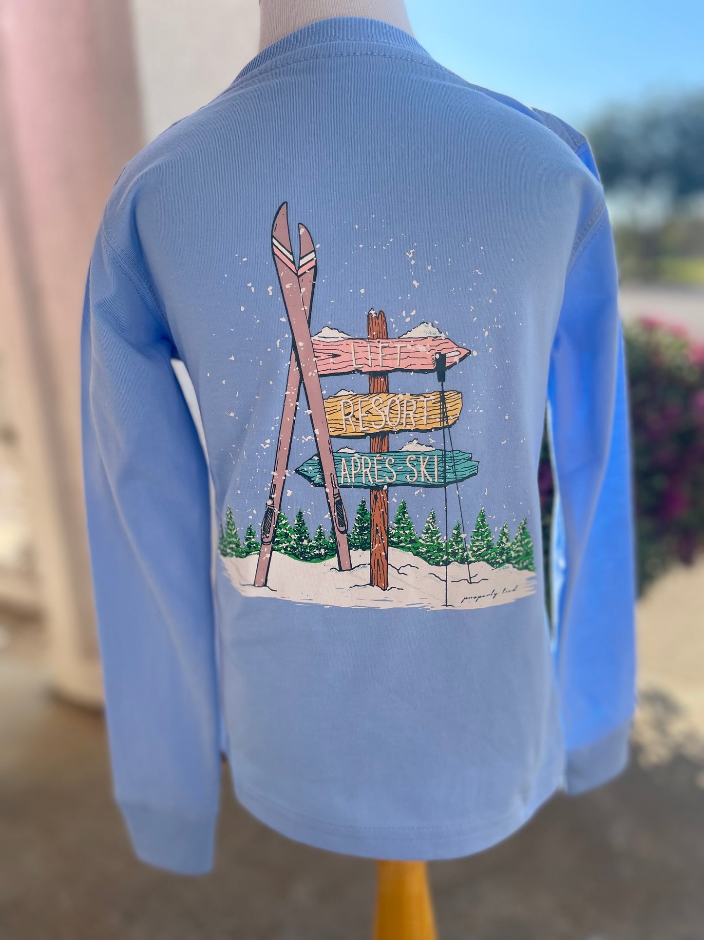 Ski Directions LS Tee