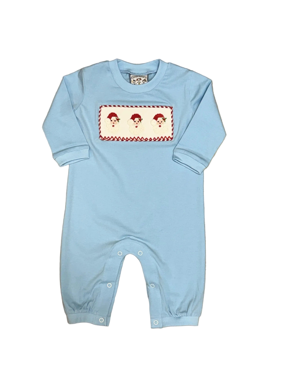 Santa Smocked Romper