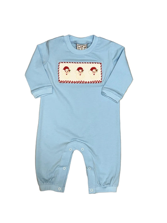 Santa Smocked Romper
