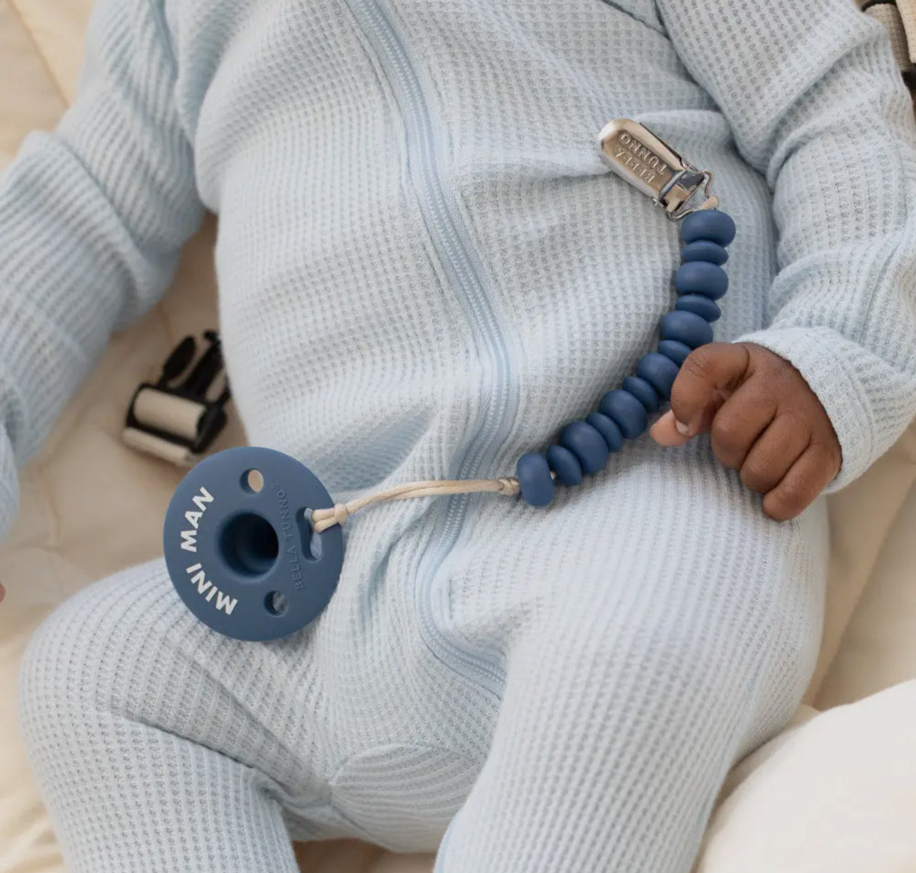 mini man pacifier