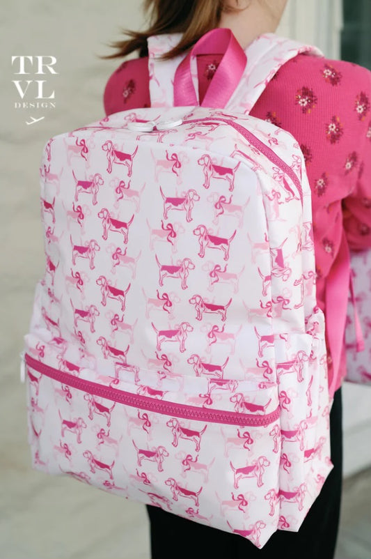 TRVL Puppy Love Backpack - Pink